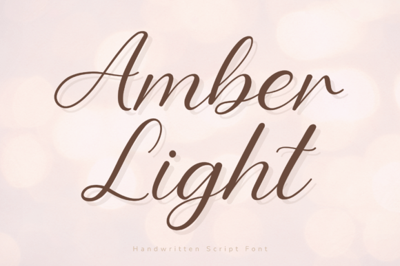 Amber Light: Crafting Visual Warmth in Modern Typography