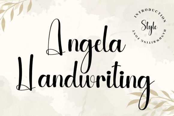 Angela Handwriting: A Script Font with Intimate Charm