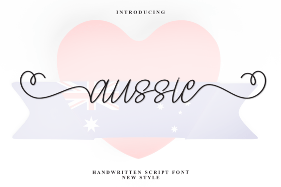 Aussie: A Handwritten Script Font for Coastal Elegance