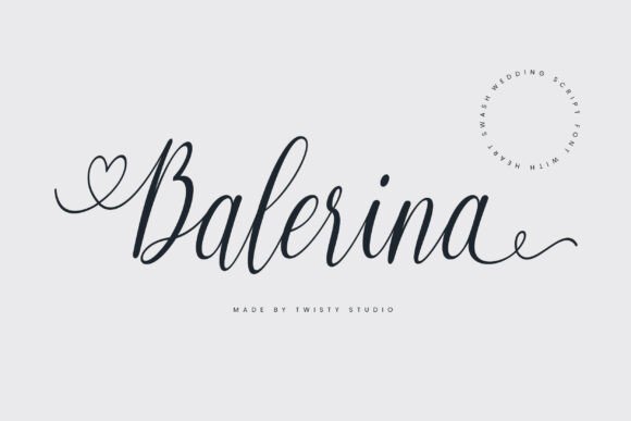 Balerina: A Graceful Script for Timeless Wedding Invitations