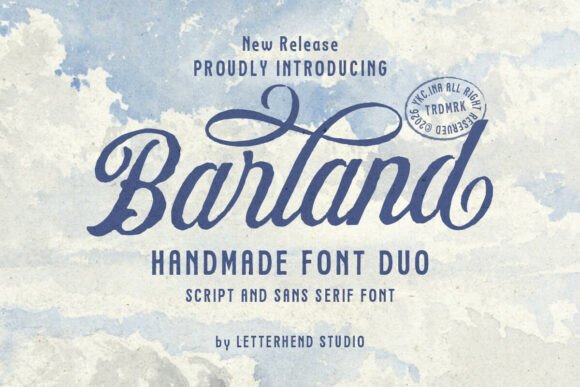 Barland: A Font Pairing That Feels Like a Handwritten Letter