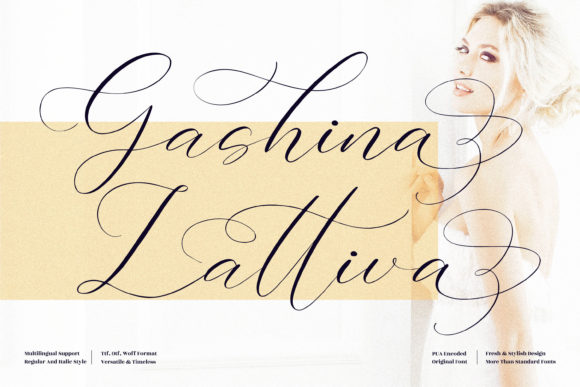 Gashina Lattiva: A Guide to Elegant Script Typography