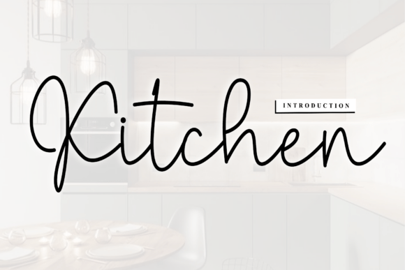 Kitchen Font: Rhythmic Sophistication for Artisanal Branding