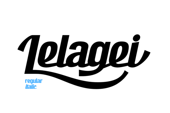Lelagei: A Modern Script Font with Flowing Confidence