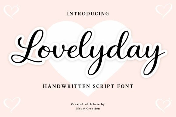 Lovelyday: The Handwritten Script Font for Every Occasion