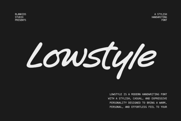 Lowstyle: Capturing Authentic Style in Your Designs
