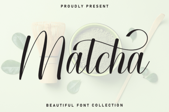 Matcha: A Script Font for Fluid, Organic Branding