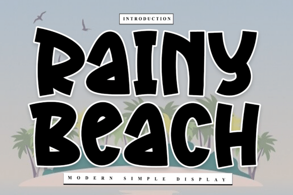 Rainy Beach: A Sophisticated Script for Artisan Branding