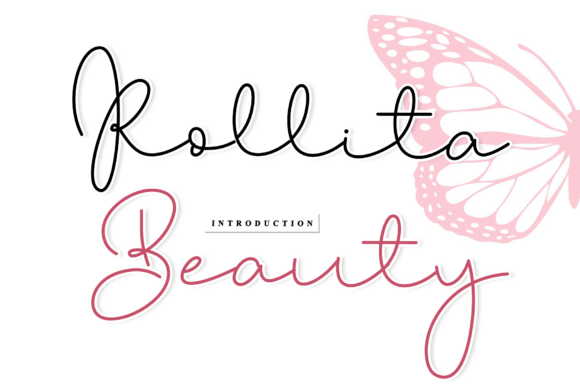 Rollita Beauty: The Artisanal Script for Modern Branding