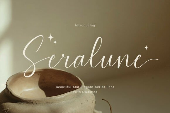Seralune: A Script Font for Modern Elegance