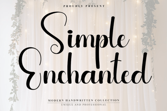 Simple Enchanted: The Autumnal Script for Sophisticated Design