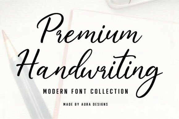 The Elegance of Premium Handwriting: A Font for Authentic Design