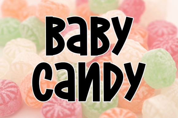 The Refined Flow of Baby Candy: A Modern Script Typeface