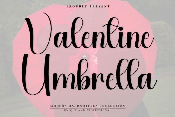 Valentine Umbrella: The Autumnal Script for Artisan Brands