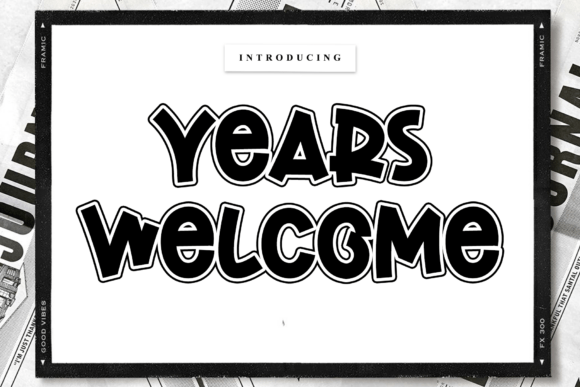 Years Welcome: A Script Font for Artisanal Branding
